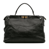 Large Goatskin Peekaboo Iconic Satchel